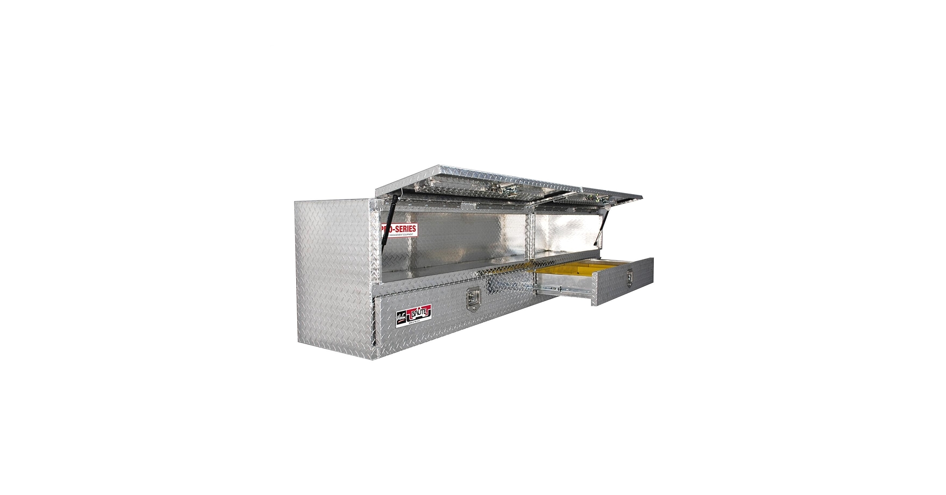 BADHOP トレー Brute Contractor TopSider Tool Box 48 in. Doors and Drawers